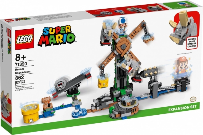 Bătălia cu Reznor – set de expansiune LEGO Super Mario