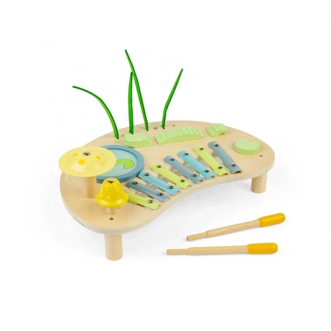 Bigjigs Toys masă muzicală junglă