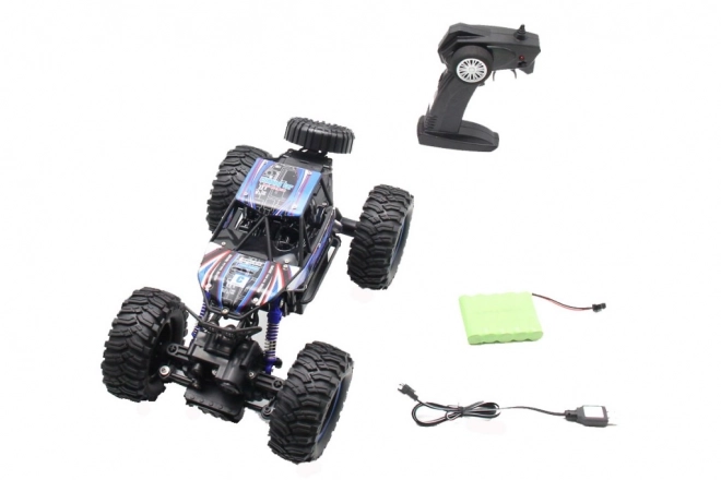 Mașină RC 1:10 Albastră