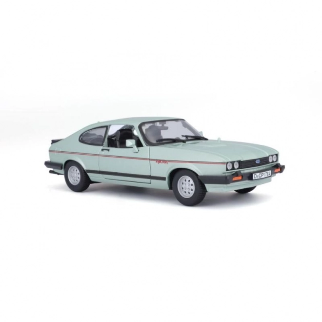 Mașinuță Ford Capri 1982 Bburago 1:24 Plus Verde Deschis