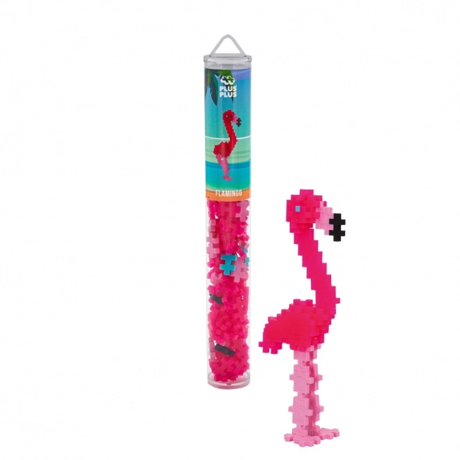 Set creativ Plus-Plus Flamingo 100 piese