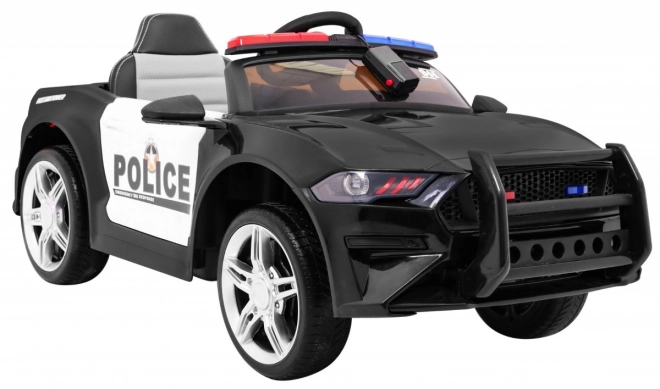 Mașină electrică pentru copii GT Sport Police negru