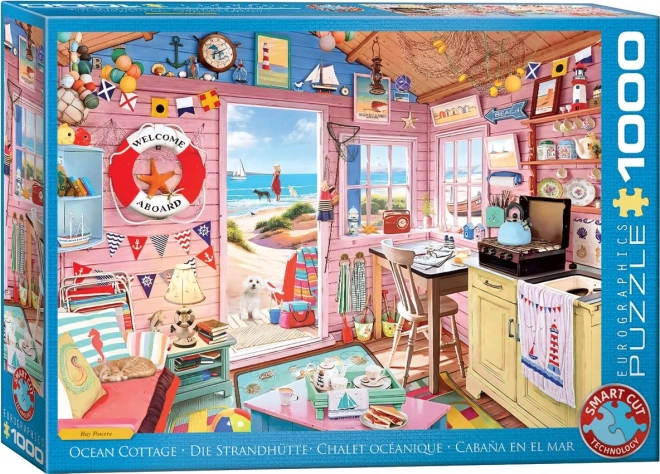 Puzzle Cabana de la Mare 1000 Piese