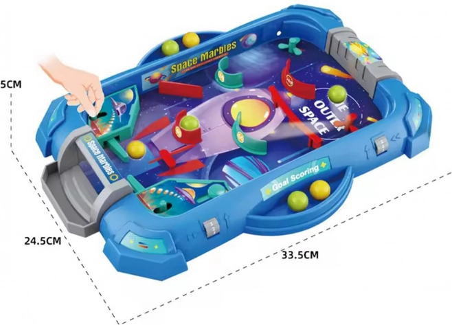 WOOPIE joc de îndemânare Flipper "Joc Cosmic" 2v1