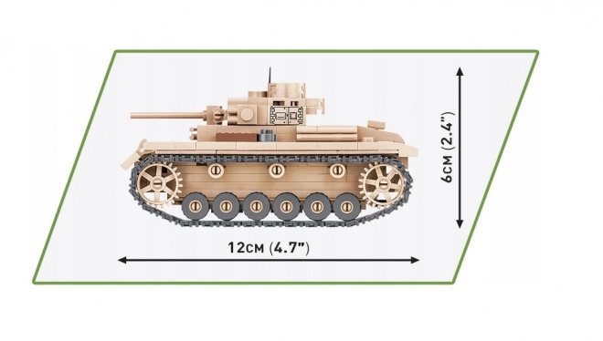 set de construcție tanc Panzer III