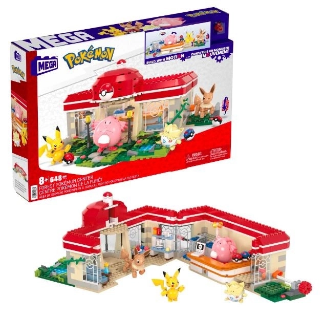 Joc de construit Centrul Pokemon Pădure