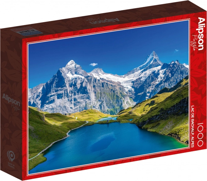 Puzzle Jezero Bachalpsee Alpy 1000 de piese