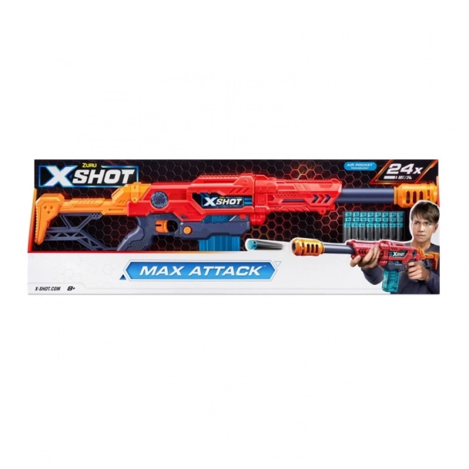 Lansator X-Shot Excel Max Attack 24 de săgeți