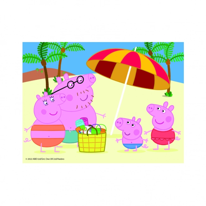 Cuburi colorate Peppa Pig