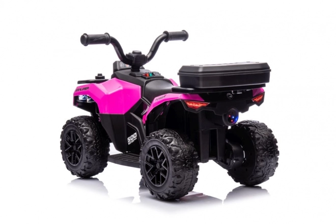 ATV electric roz pentru copii Explorer