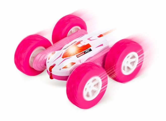 mașină R/C Carrera Mini Turnator roz 1:24