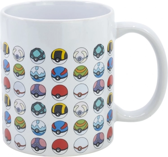 Cana ceramică Pokeballs