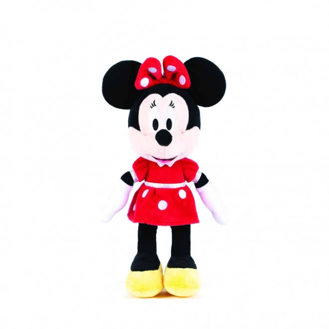 Plyș Minnie cu rochie roșie 30 cm