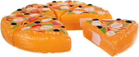 Pizza care poate fi tăiată și reasamblată