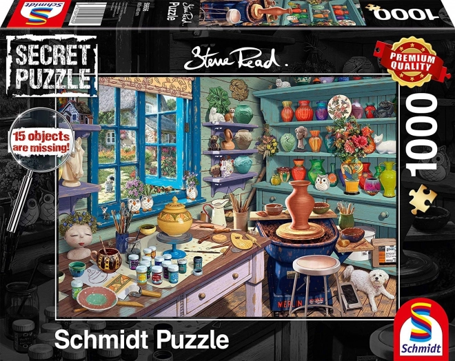 Puzzle Schmidt Secret Atelier de Olărit 1000 piese