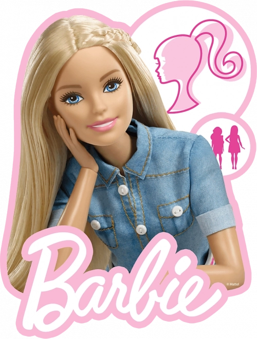 Puzzle din lemn trefl wood craft junior - Barbie frumoasa