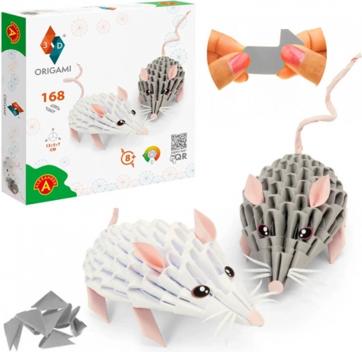 Alexander set creativ Origami 3D șoricei