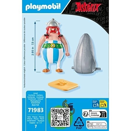 Figurină Asterix cu Idefix