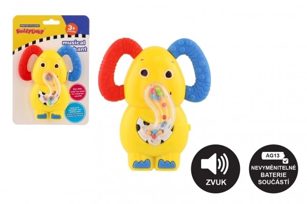 Zornăitoare/înepăr animal plastic cu sunet