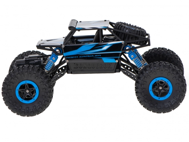 Mașină cu telecomandă RC Rock Crawler HB 2.4GHz 1:18 albastru – Albastru