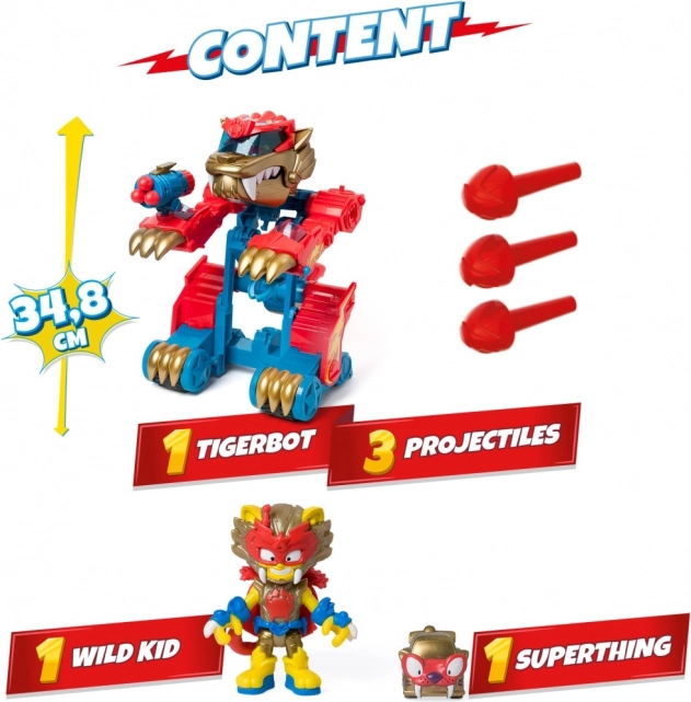 Set de joacă Herni SuperThings Wild Tigerbot