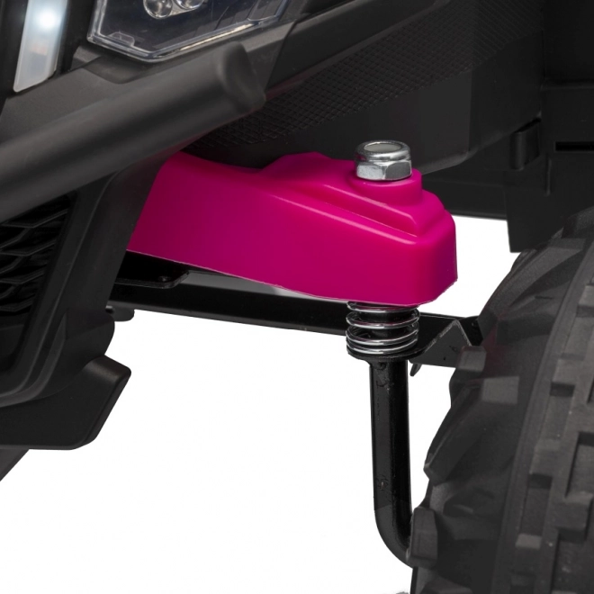 Automobil electric pentru copii Buggy Madman UTV-MX roz