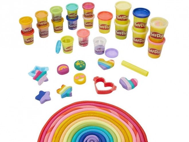 Ciastolină brodată multicoloră Play-Doh Hasbro