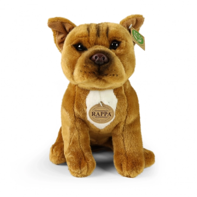 Câine Staffordsire Bull Terrier din pluș eco-prietenos 30 cm