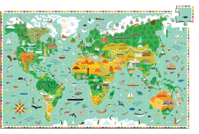 Puzzle observațional DJECO: În jurul lumii
