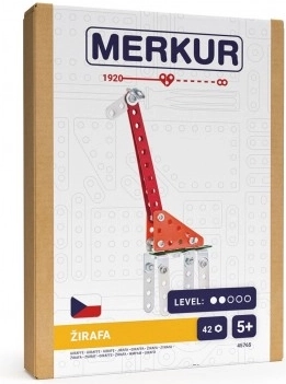Set construcții Merkur Girafă Mini 42 piese