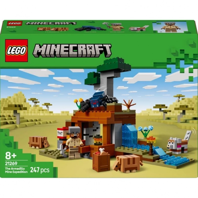 Lego Minecraft aventură în mina cu vezuviu