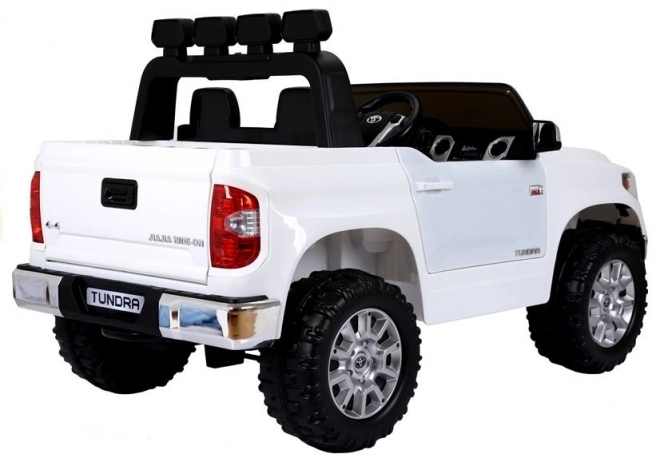 Toyota Tundra mașină pe baterii pentru copii albă