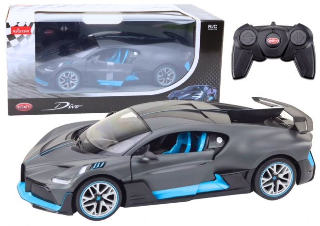 Mașină RC sportivă Bugatti Divo cu uși care se deschid