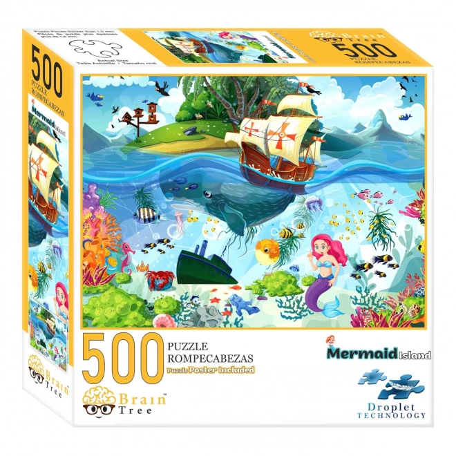 Puzzle Brain Tree sirenă 500 piese