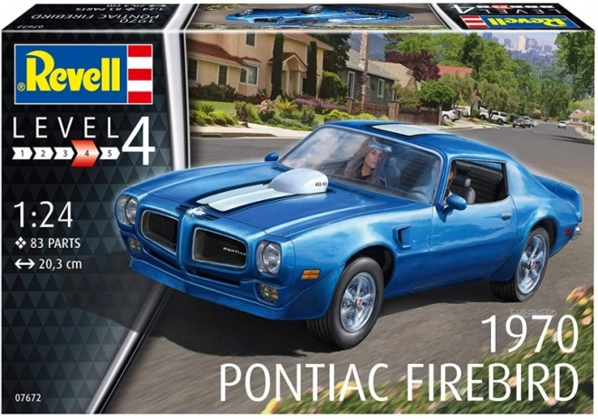 Model plastic Pontiac Firebird 1970