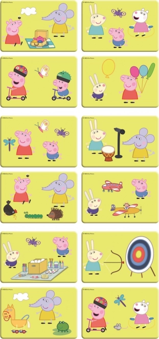 puzzle magnetice Prasátul Peppa