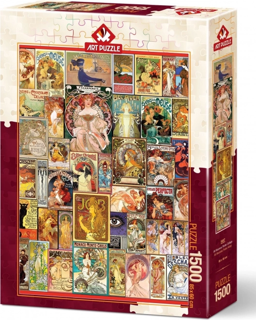 Puzzle poster Secesionist 1500 piese
