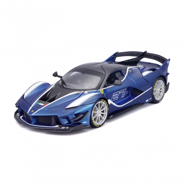 mașină Bburago Ferrari FXX-K EVO nr.27 Albastru la scară 1:18