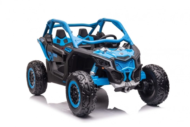 Mașinuță electrică Buggy Can-am RS albastru 4x4