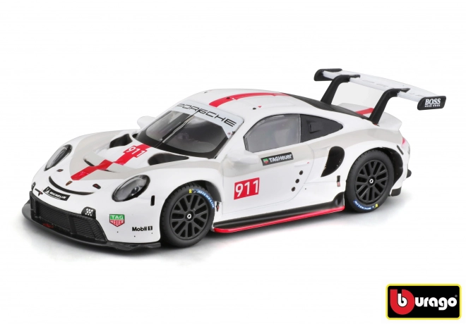 Porsche 911 RSR de curse model Bburago la scară 1:43