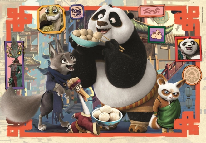 Puzzle Kung Fu Panda Maxi 24 piese