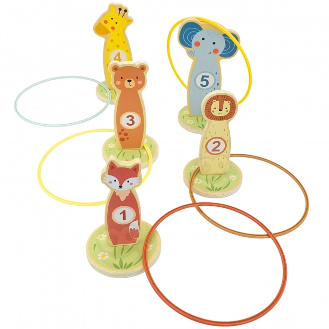 Joc de îndemânare cu cercuri Tooky Toy
