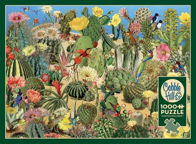 Puzzle Grădina de Cactuși 1000 piese