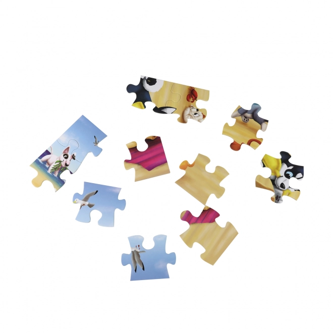 Puzzle cățeluși 35 de piese mari