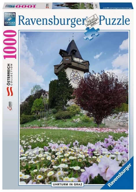 Puzzle 1000 de piese Uhrturm Graz