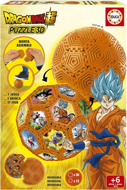 Puzzle 3D Minge Dragon - Educa 32 de piese