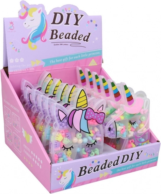 Mărgele în cutie Unicorn
