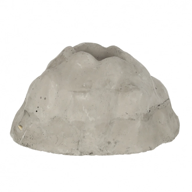 Set educativ pentru micii arheologi - model de vulcan cu dinozauri