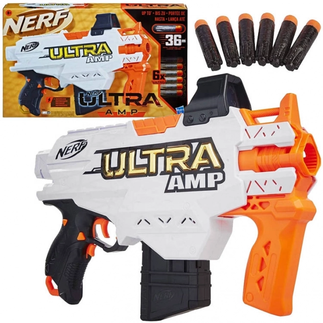 hasbro nerf blaster ultra amp cu 6 proiectile