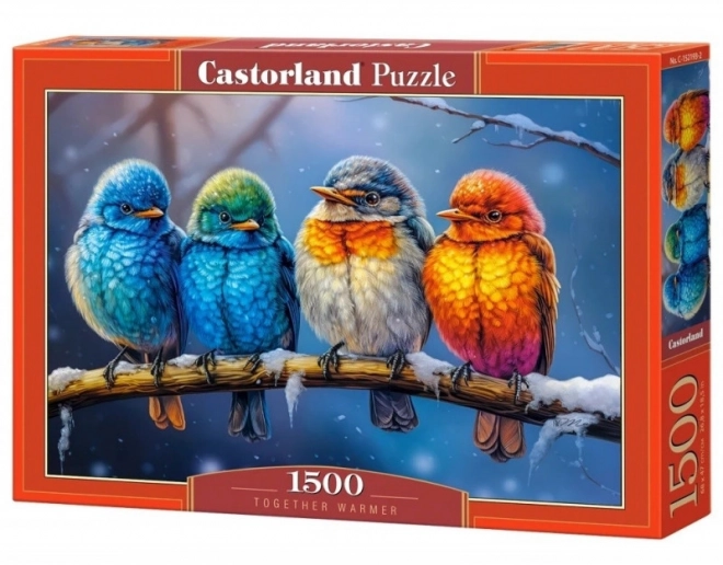 Puzzle 1500 de piese Păsări Împreună e mai cald